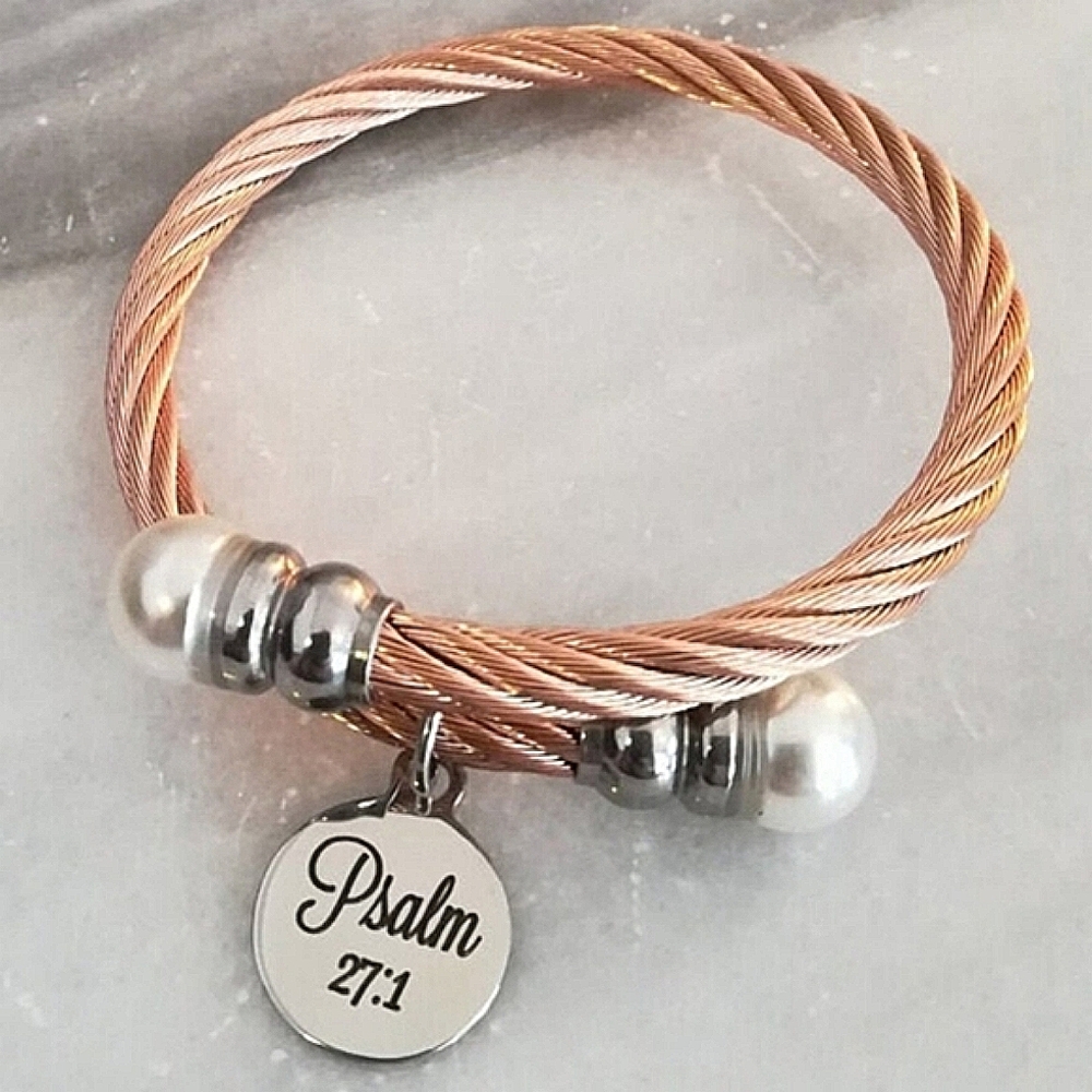 Christian Bible Verse Scripture Bracelet